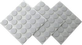 9957 3/8-Inch Self-Adhesive Felt Furniture Pads, 75-Pack, White - $10.67