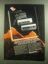 1984 Panasonic Omnivision VHS Recorder PV-6600 and Video Camera PK-957 Ad - £14.62 GBP