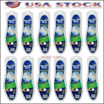 12 Pairs Memory Foam Insoles Shoe Comfort Unisex Size Heel Shock Feet Cushion - £22.76 GBP