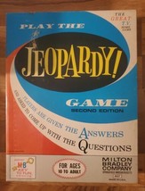 Vintage Jeopardy Board Game Second Edition 1964 #4457 TV Game Show - $19.79