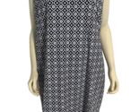 Talbots Women&#39;s Plus Sleeveless Blue Print Dress 3X NWT - $38.94