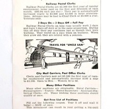 1948 Railway Postal Clerks Franklin Inst Advertisement Railroad Train Jo... - $372.61 MXN