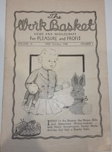 The Workbasket Home &amp; Needlecraft for Pleasure &amp; Profit October 1948 Volume 14 - £3.02 GBP