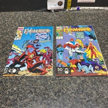 (2) Vintage 1991 Marvel Comic EXCALIBUR Number Mar 35 And Apr 36. - $12.00