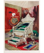 13911.Decor Poster.Room interior wall design.Victorian art object.Throne... - $16.20+