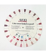 Vintage 80s Avon Seller Makeup Color Turn Wheel Coordinate Nails Lip Eye... - $303.93 MXN