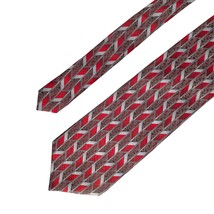 Geoffrey Beene Long Mens Silk Necktie Stain Resistant Fabric 66in - £23.94 GBP