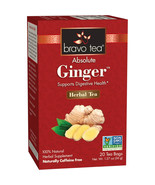 Bravo Tea Absolute Ginger Herbal Tea, 20 Tea Bags - $226.21 MXN