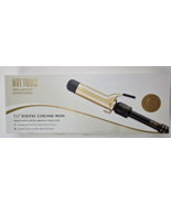 HOT TOOLS Professional 24K Gold 1-1/2&#39;&#39; Digital Curling Iron - £22.01 GBP