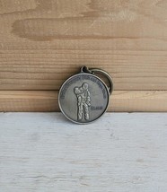 Father Flanagan&#39;s Boys and Girls Town 1990 Vintage Keychain Pendant #2 - $16.74