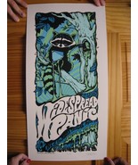 Widespread Panic Poster Concert Austin TX 2016 Blue Green - $180.32