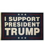 2X3 I Support President Trump 2024 Blue Premium Quality 100D Woven Flag ... - £4.43 GBP