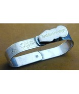 Antique SP Collapsible Napkin Ring Card Holder Engraved Ornate Birthday ... - €85,38 EUR