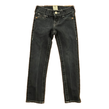 True Religion Rockstar Stella Denim Straight Leg Blue Jeans Girls Size 5 - $15.00