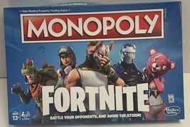 MONOPOLY Hasbro Fortnite Edition Board Game Original, 100% complete &amp; in... - $9.80