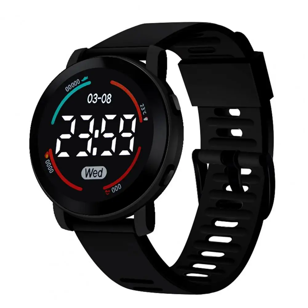 Stylish Electronic Watch Unisex Digital Watch  LED Digital Display Watch  High A - £85.76 GBP