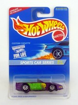 Hot Wheels Custom Corvette #405 Sports Car #2 of 4 Purple Die-Cast Car 1996 - $2.99