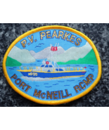 Vintage RCMP P.V. Pearkes Patrol Boat Patch - Port McNeill RCMP - $50.53 CAD