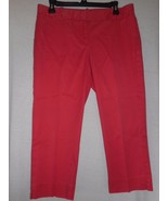 Talbots Petites Size 10P Coral cropped pants - $12.79