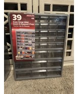 Stack-On 39-Compartment Storage Small Parts Organizer NEW &amp; SEALED - £94.84 GBP