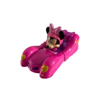 Disney Mattel 2016 Minnie Mouse Pink Diecast Car 3.5&quot; Long - £7.16 GBP