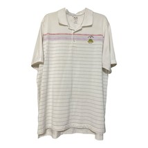 Adidas Mens White Stripe Climalite US Open Merion 2013 Golf Polo Shirt Size XL - $14.94