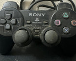 Sony PlayStation 2 PS2 DualShock 2 Controller Black OEM Parts Or Repair ... - $10.39