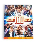 2016 WWE 100 Greatest Matches Book John Cena Stone Cold The Rock Hardcover - $381.30 MXN