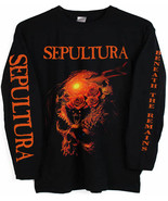Sepultura - Beneath the Remains-Black T-shirt Long Sleeve(sizes:S to 5XL) - £14.83 GBP+