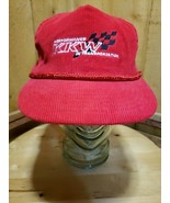  KKW Performance in Transportation Vintage Corduroy Red Snapback Adult C... - $16.31
