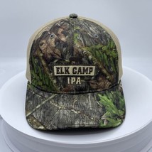 Elk Camp IPA Cascade Lake Brewing Co.  Hat Mossy Oak Camouflage ballcap - £11.09 GBP