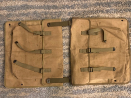Rare Vintage WWII French 75 mm CARR M1897 M1 USA Spare Parts Pouch 15-5-456 - $47.50