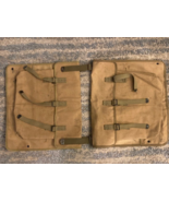 Rare Vintage WWII French 75 mm CARR M1897 M1 USA Spare Parts Pouch 15-5-456 - $47.50