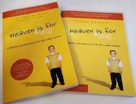 Heaven is for Real + Conversation Guide PB FREE SHIPPING Todd Burpo - £9.33 GBP