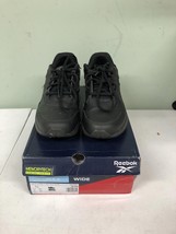 Reebok Men&#39;s Walk Ultra 7 DMX Max 2E Shoe FU7142 Black Leather Size 8.5EE (Wide) - £27.98 GBP