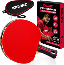 Ping Pong Paddle Professional Racket - Table Tennis Racket with Carrying Case -  - £86.04 GBP