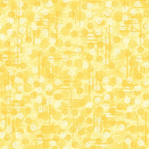 Blank Quilting Jot Dot Tonal Texture Yellow Cotton Fabric By The Yard - £19.65 GBP