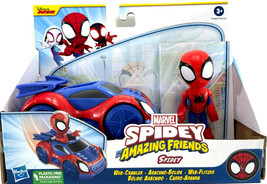 Marvel Spidey and His Amazing Friends Ms. Marvel Action Figure and Car - £28.41 GBP