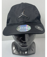 Nike Air Jordan Jumpman Boys Baseball Cap Black Adjustable Strapback 8-20 - $15.88