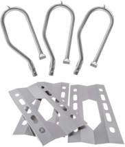 BBQ Gas Grill Heat Plates Burners 3-Pack 17 5/16&quot; x 8 3/8&quot; for Kirkland ... - £37.15 GBP