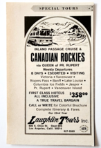 1969 Queen Of Prince Rupert Cruise Ship Advertisement Canadian Rockies G2B - $370.74 MXN 1969 Queen Of Prince Rupert Cruise Ship Advertisement Canadian Rockies G2B - $370.74 MXN