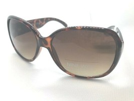 NEW Nine West Womens Cute Round Sunglasses Tortoise Shell Fashion Trendy... - £11.71 GBP
