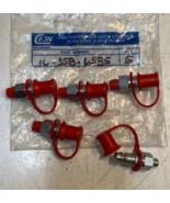 5 Qty of CEJN High Pressure Quick Disconnect Couplers w/Caps 10-358-6585... - $1,100.46 MXN