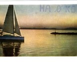 1958 Radio Club Budapest Hungary HA0KDA Lake Balaton - $10.89