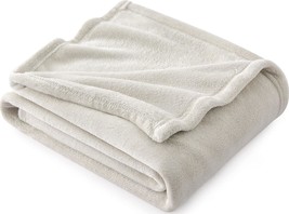 Bedsure Fleece Blanket Throw Blanket Linen - 300GSM Soft for - £13.01 GBP