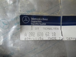 New Oem Mercedes Anti-Theft Hood Alarm Switch Wiring Sensor 2028206210 Ships Tod - £49.04 GBP