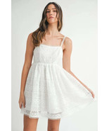 MABLE Eyelet Lace Babydoll Mini Cami Dress - €58,90 EUR