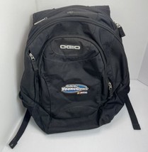 OGIO Metro Black Street Backpack Logo Laptop Travel bag NASCAR Gillette - $32.71