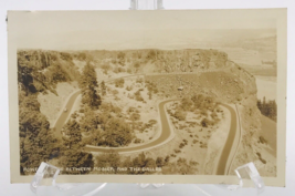 RPPC Rowena Loops Between Mosier &amp; Dalles Columbia River Oregon Photo Postcard - $9.49