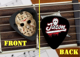 Set of 3 Jason Voorhees Mask Friday the 13th premium Promo Guitar Pick Pic - £7.64 GBP